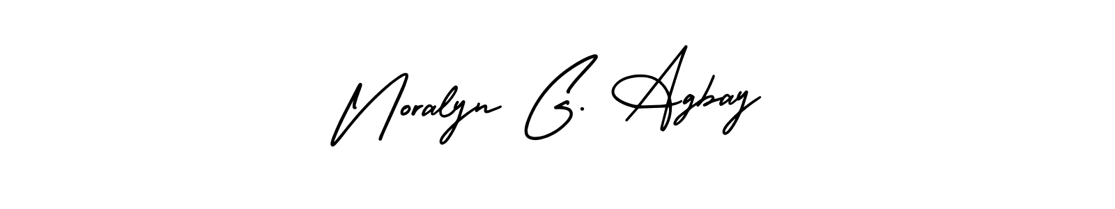 How to make Noralyn G. Agbay signature? AmerikaSignatureDemo-Regular is a professional autograph style. Create handwritten signature for Noralyn G. Agbay name. Noralyn G. Agbay signature style 3 images and pictures png