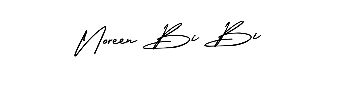 Also we have Noreen Bi Bi name is the best signature style. Create professional handwritten signature collection using AmerikaSignatureDemo-Regular autograph style. Noreen Bi Bi signature style 3 images and pictures png
