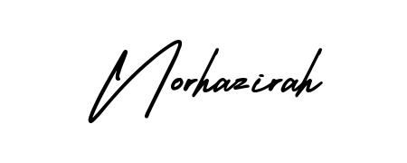 Upgrade your professional image with Norhazirah signature created with AmerikaSignatureDemo-Regular font. Fast, free, and watermark-free download. Norhazirah signature style 3 images and pictures png