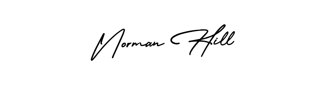 Similarly AmerikaSignatureDemo-Regular is the best handwritten signature design. Signature creator online .You can use it as an online autograph creator for name Norman Hill. Norman Hill signature style 3 images and pictures png