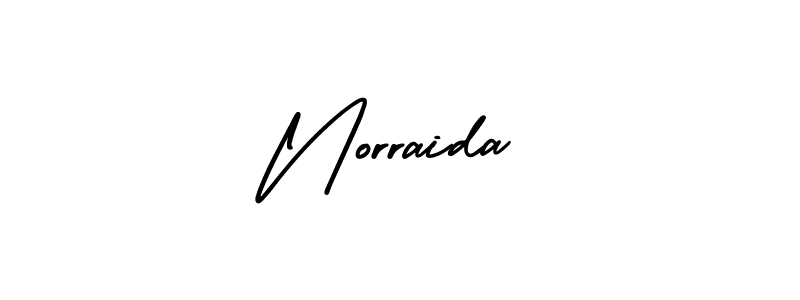 Best and Professional Signature Style for Norraida. AmerikaSignatureDemo-Regular Best Signature Style Collection. Norraida signature style 3 images and pictures png