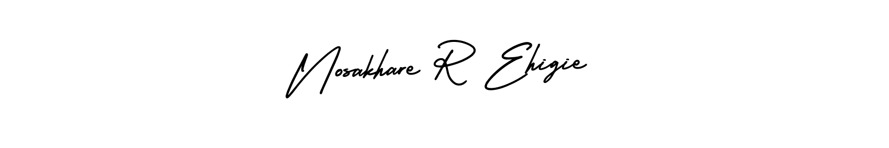 Similarly AmerikaSignatureDemo-Regular is the best handwritten signature design. Signature creator online .You can use it as an online autograph creator for name Nosakhare R Ehigie. Nosakhare R Ehigie signature style 3 images and pictures png