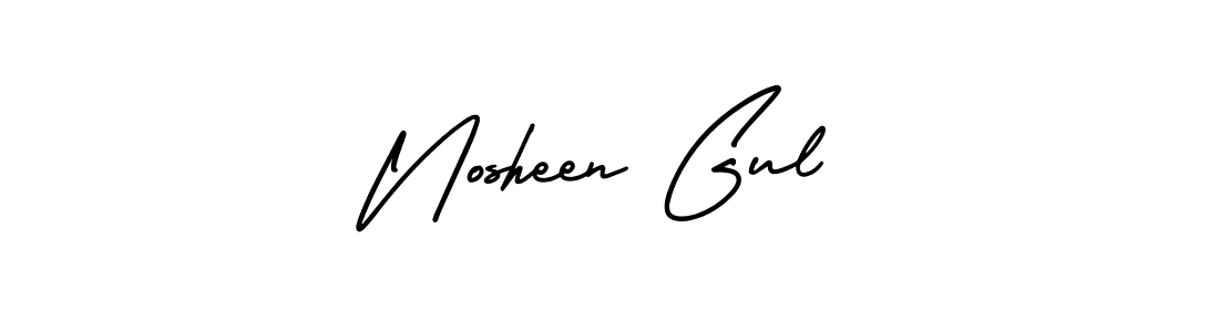 You can use this online signature creator to create a handwritten signature for the name Nosheen Gul. This is the best online autograph maker. Nosheen Gul signature style 3 images and pictures png