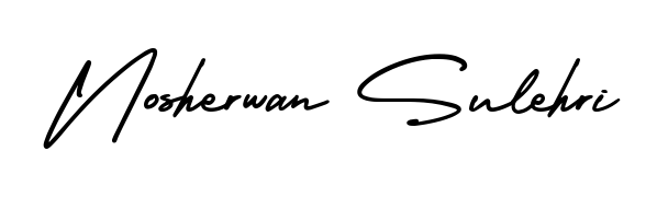 Elevate your brand with a stunning Nosherwan Sulehri eSignature. The AmerikaSignatureDemo-Regular style provides a balanced, flowing aesthetic for everyday signing. Nosherwan Sulehri signature style 3 images and pictures png