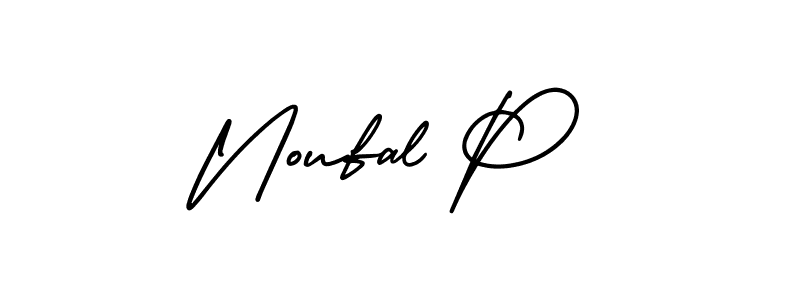 You can use this online signature creator to create a handwritten signature for the name Noufal P. This is the best online autograph maker. Noufal P signature style 3 images and pictures png