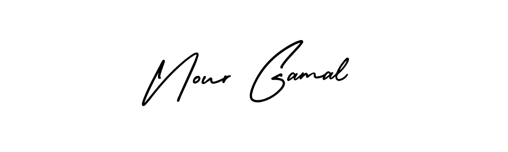 Make a beautiful signature design for name Nour Gamal. Use this online signature maker to create a handwritten signature for free. Nour Gamal signature style 3 images and pictures png