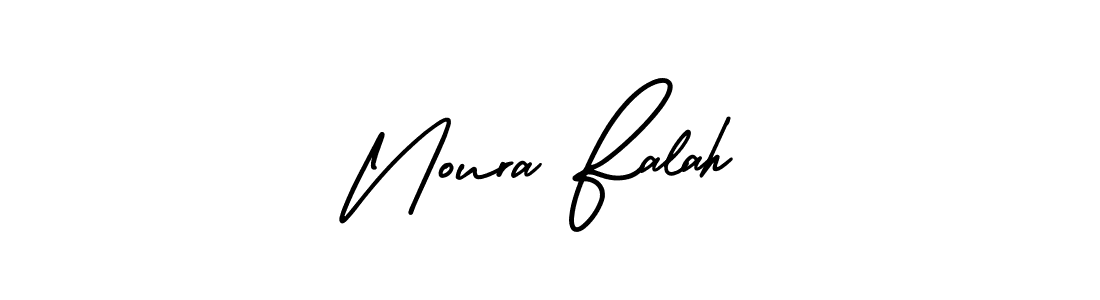 This is the best signature style for the Noura Falah name. Also you like these signature font (AmerikaSignatureDemo-Regular). Mix name signature. Noura Falah signature style 3 images and pictures png