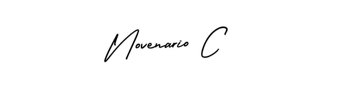 Make a short Novenario C signature style. Manage your documents anywhere anytime using AmerikaSignatureDemo-Regular. Create and add eSignatures, submit forms, share and send files easily. Novenario C signature style 3 images and pictures png