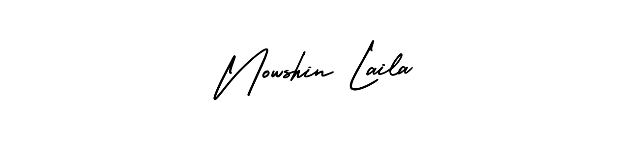 Here are the top 10 professional signature styles for the name Nowshin Laila. These are the best autograph styles you can use for your name. Nowshin Laila signature style 3 images and pictures png