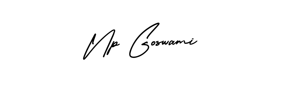It looks lik you need a new signature style for name Np Goswami. Design unique handwritten (AmerikaSignatureDemo-Regular) signature with our free signature maker in just a few clicks. Np Goswami signature style 3 images and pictures png