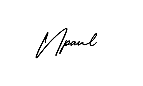Also You can easily find your signature by using the search form. We will create Npaul name handwritten signature images for you free of cost using AmerikaSignatureDemo-Regular sign style. Npaul signature style 3 images and pictures png