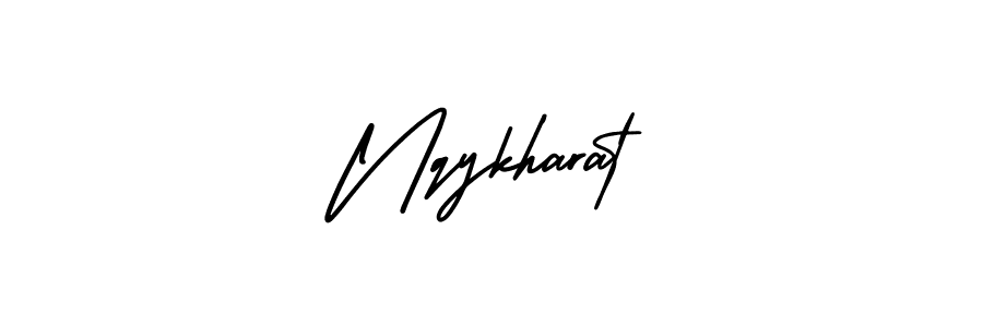 Similarly AmerikaSignatureDemo-Regular is the best handwritten signature design. Signature creator online .You can use it as an online autograph creator for name Nqykharat. Nqykharat signature style 3 images and pictures png