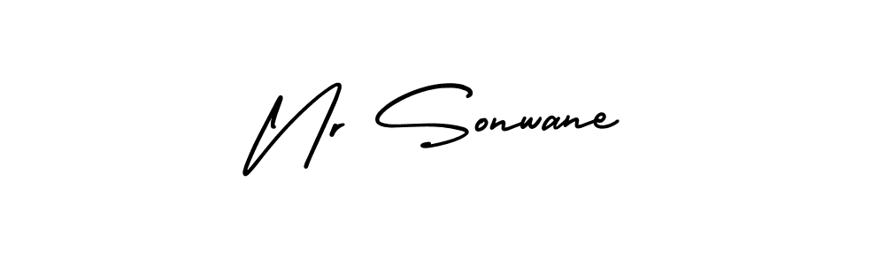 Also we have Nr Sonwane name is the best signature style. Create professional handwritten signature collection using AmerikaSignatureDemo-Regular autograph style. Nr Sonwane signature style 3 images and pictures png