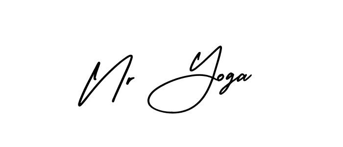 You can use this online signature creator to create a handwritten signature for the name Nr Yoga. This is the best online autograph maker. Nr Yoga signature style 3 images and pictures png