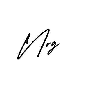 Create a beautiful signature design for name Nrg. With this signature (AmerikaSignatureDemo-Regular) fonts, you can make a handwritten signature for free. Nrg signature style 3 images and pictures png