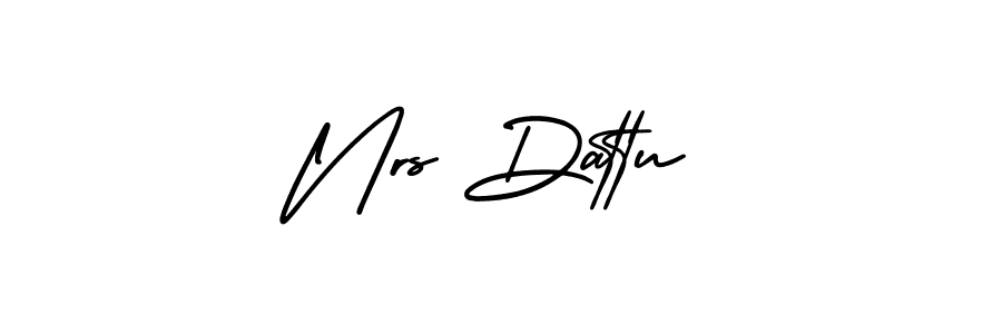 Make a beautiful signature design for name Nrs Dattu. Use this online signature maker to create a handwritten signature for free. Nrs Dattu signature style 3 images and pictures png