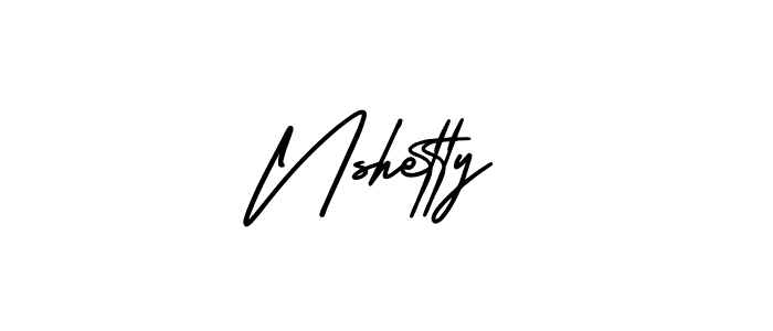 AmerikaSignatureDemo-Regular is a professional signature style that is perfect for those who want to add a touch of class to their signature. It is also a great choice for those who want to make their signature more unique. Get Nshetty name to fancy signature for free. Nshetty signature style 3 images and pictures png