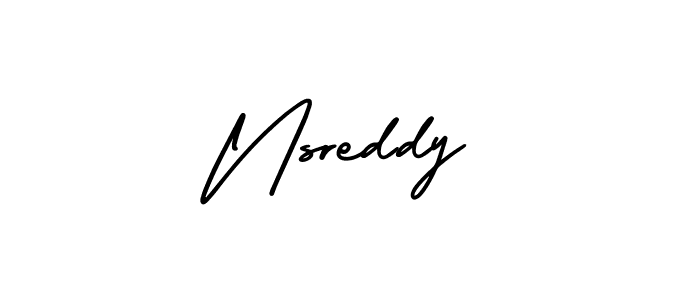 if you are searching for the best signature style for your name Nsreddy. so please give up your signature search. here we have designed multiple signature styles  using AmerikaSignatureDemo-Regular. Nsreddy signature style 3 images and pictures png