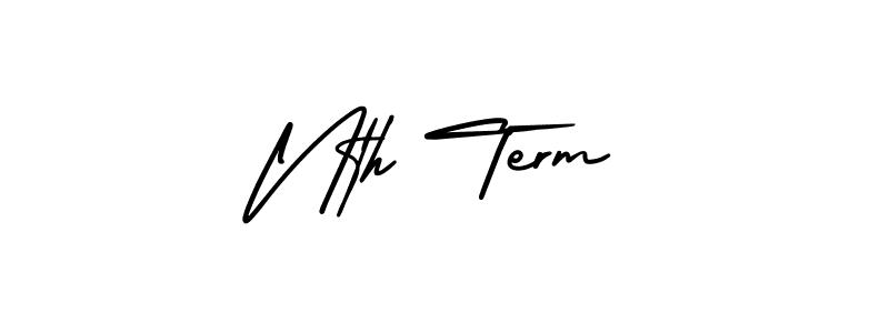 Also we have Nth Term name is the best signature style. Create professional handwritten signature collection using AmerikaSignatureDemo-Regular autograph style. Nth Term signature style 3 images and pictures png