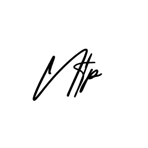 Make a beautiful signature design for name Ntp. With this signature (AmerikaSignatureDemo-Regular) style, you can create a handwritten signature for free. Ntp signature style 3 images and pictures png