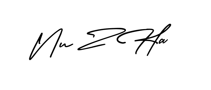 Here are the top 10 professional signature styles for the name Nu Z Ha. These are the best autograph styles you can use for your name. Nu Z Ha signature style 3 images and pictures png