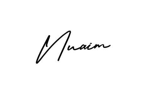 Check out images of Autograph of Nuaim name. Actor Nuaim Signature Style. AmerikaSignatureDemo-Regular is a professional sign style online. Nuaim signature style 3 images and pictures png