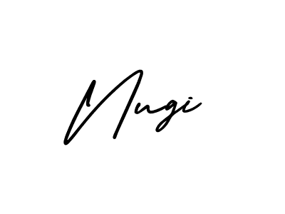 This is the best signature style for the Nugi name. Also you like these signature font (AmerikaSignatureDemo-Regular). Mix name signature. Nugi signature style 3 images and pictures png