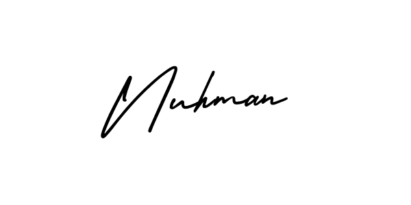 Check out images of Autograph of Nuhman name. Actor Nuhman Signature Style. AmerikaSignatureDemo-Regular is a professional sign style online. Nuhman signature style 3 images and pictures png