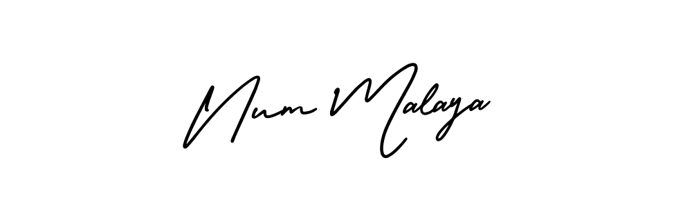 Once you've used our free online signature maker to create your best signature AmerikaSignatureDemo-Regular style, it's time to enjoy all of the benefits that Num Malaya name signing documents. Num Malaya signature style 3 images and pictures png