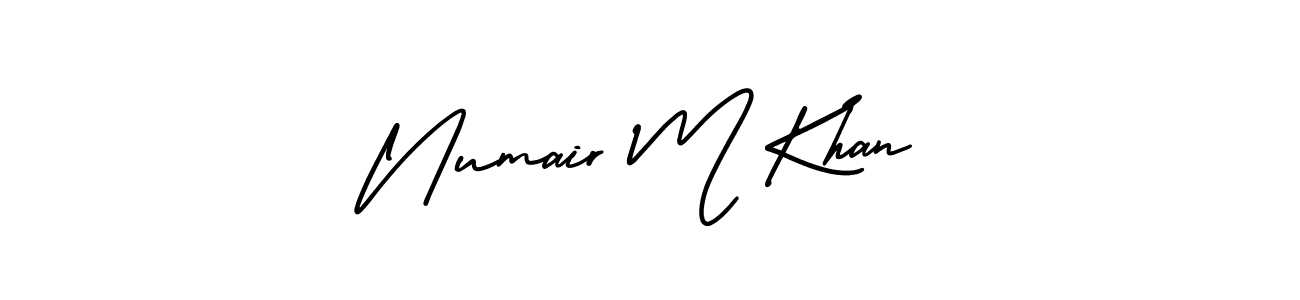 Best and Professional Signature Style for Numair M Khan. AmerikaSignatureDemo-Regular Best Signature Style Collection. Numair M Khan signature style 3 images and pictures png
