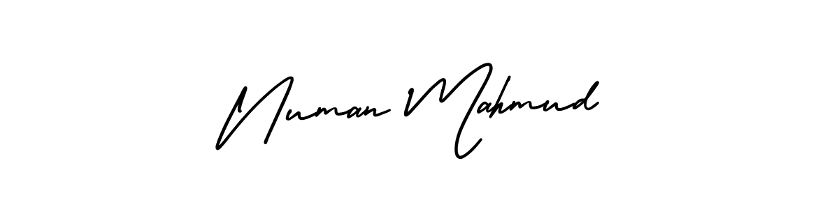 Create a beautiful signature design for name Numan Mahmud. With this signature (AmerikaSignatureDemo-Regular) fonts, you can make a handwritten signature for free. Numan Mahmud signature style 3 images and pictures png