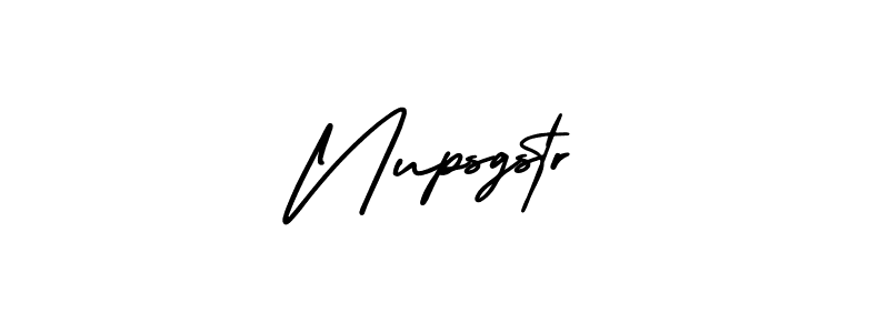 How to Draw Nupsgstr signature style? AmerikaSignatureDemo-Regular is a latest design signature styles for name Nupsgstr. Nupsgstr signature style 3 images and pictures png