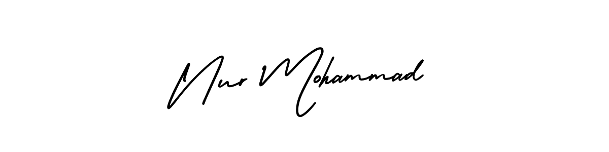 Also we have Nur Mohammad name is the best signature style. Create professional handwritten signature collection using AmerikaSignatureDemo-Regular autograph style. Nur Mohammad signature style 3 images and pictures png