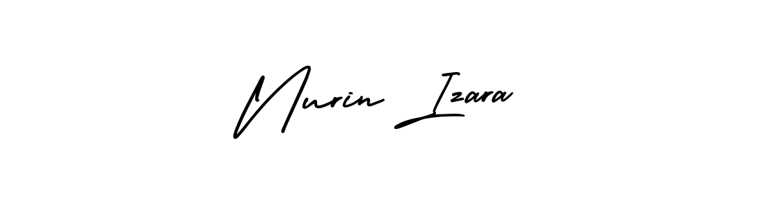 Also we have Nurin Izara name is the best signature style. Create professional handwritten signature collection using AmerikaSignatureDemo-Regular autograph style. Nurin Izara signature style 3 images and pictures png