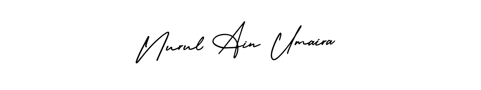 Once you've used our free online signature maker to create your best signature AmerikaSignatureDemo-Regular style, it's time to enjoy all of the benefits that Nurul Ain Umaira name signing documents. Nurul Ain Umaira signature style 3 images and pictures png