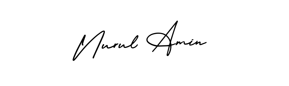 Best and Professional Signature Style for Nurul Amin. AmerikaSignatureDemo-Regular Best Signature Style Collection. Nurul Amin signature style 3 images and pictures png