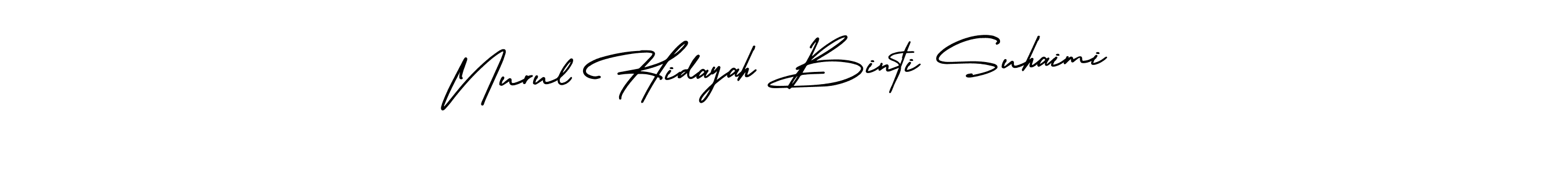 Once you've used our free online signature maker to create your best signature AmerikaSignatureDemo-Regular style, it's time to enjoy all of the benefits that Nurul Hidayah Binti Suhaimi name signing documents. Nurul Hidayah Binti Suhaimi signature style 3 images and pictures png