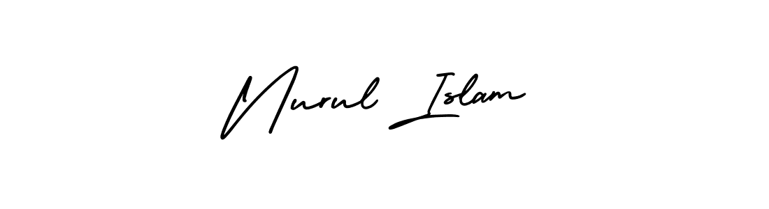 Best and Professional Signature Style for Nurul Islam. AmerikaSignatureDemo-Regular Best Signature Style Collection. Nurul Islam signature style 3 images and pictures png