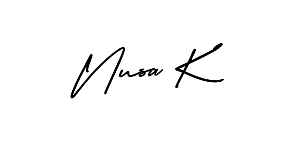 See photos of Nusa K official signature by Spectra . Check more albums & portfolios. Read reviews & check more about AmerikaSignatureDemo-Regular font. Nusa K signature style 3 images and pictures png