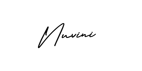 Once you've used our free online signature maker to create your best signature AmerikaSignatureDemo-Regular style, it's time to enjoy all of the benefits that Nuvini name signing documents. Nuvini signature style 3 images and pictures png