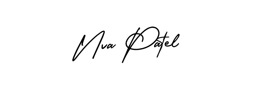 Here are the top 10 professional signature styles for the name Nva Patel. These are the best autograph styles you can use for your name. Nva Patel signature style 3 images and pictures png