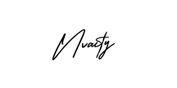 How to Draw Nvaity signature style? AmerikaSignatureDemo-Regular is a latest design signature styles for name Nvaity. Nvaity signature style 3 images and pictures png