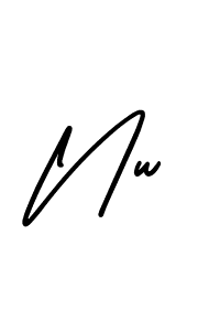 Also You can easily find your signature by using the search form. We will create Nw name handwritten signature images for you free of cost using AmerikaSignatureDemo-Regular sign style. Nw signature style 3 images and pictures png