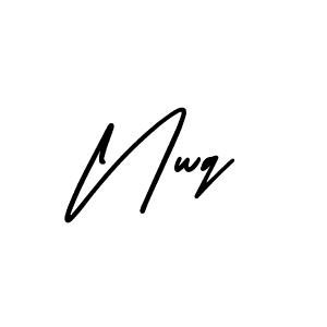 It looks lik you need a new signature style for name Nwq. Design unique handwritten (AmerikaSignatureDemo-Regular) signature with our free signature maker in just a few clicks. Nwq signature style 3 images and pictures png