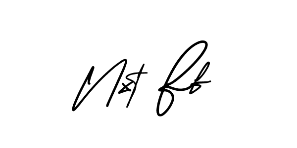 Make a beautiful signature design for name Nxt Ff. Use this online signature maker to create a handwritten signature for free. Nxt Ff signature style 3 images and pictures png