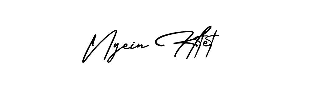 Make a beautiful signature design for name Nyein Htet. Use this online signature maker to create a handwritten signature for free. Nyein Htet signature style 3 images and pictures png