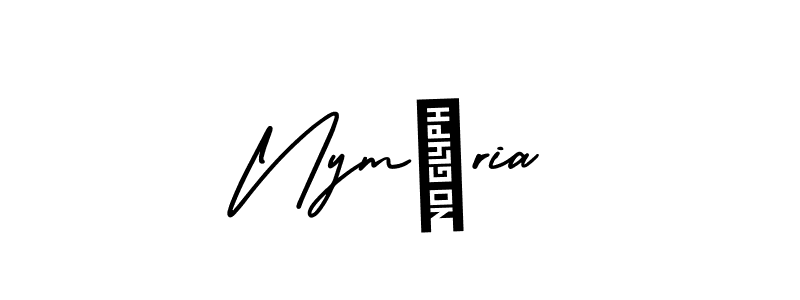 Once you've used our free online signature maker to create your best signature AmerikaSignatureDemo-Regular style, it's time to enjoy all of the benefits that Nyméria name signing documents. Nyméria signature style 3 images and pictures png