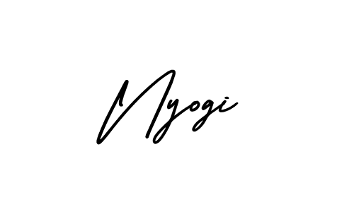 You can use this online signature creator to create a handwritten signature for the name Nyogi. This is the best online autograph maker. Nyogi signature style 3 images and pictures png
