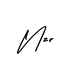 Also we have Nzr name is the best signature style. Create professional handwritten signature collection using AmerikaSignatureDemo-Regular autograph style. Nzr signature style 3 images and pictures png