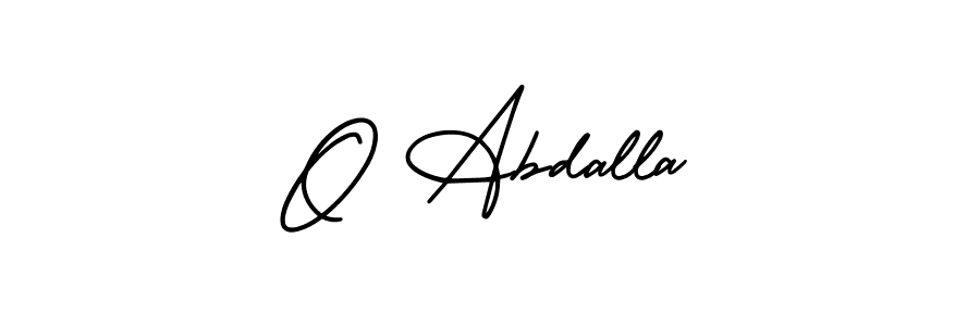 See photos of O Abdalla official signature by Spectra . Check more albums & portfolios. Read reviews & check more about AmerikaSignatureDemo-Regular font. O Abdalla signature style 3 images and pictures png